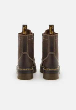 Dr. Martens Jadon Arc Unisex - Platform Ankle Boots - Dark Brown -Stride Shop cfa809c029b1419199948932f6ca4353