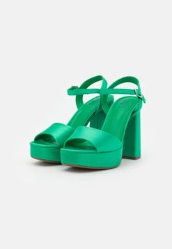 Xti High Heeled Sandals - Green -Stride Shop d02917f89dc4429a97776ec8e3e07164