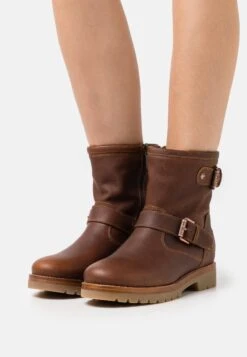 Panama Jack Felina Igloo- Classic Ankle Boots - Bark