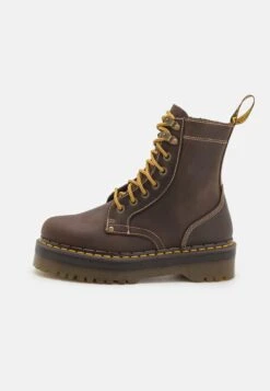 Dr. Martens Jadon Arc Unisex - Platform Ankle Boots - Dark Brown