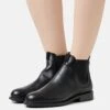 Emporio Armani Boot - Classic Ankle Boots - Nero -Stride Shop d3ef671986e04b85afeced32aae1b0ff