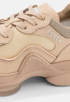 Furla Lace Up- Trainers - Nude -Stride Shop d6d8398c12014821b8bbdef6dadfe5ea