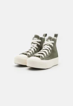 Converse Chuck Taylor All Star Lift - High-Top Trainers - Utility/Egret -Stride Shop d81bcb8186bd446e8249df4e9f2cc873