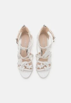 Buffalo Miranda Vegan - High Heeled Sandals - White -Stride Shop d93c65f2dab4480e8bc33933aaf6d484