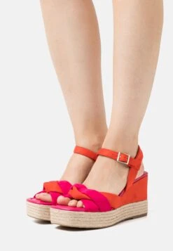 Tamaris High Heeled Sandals - Fuxia/Flame