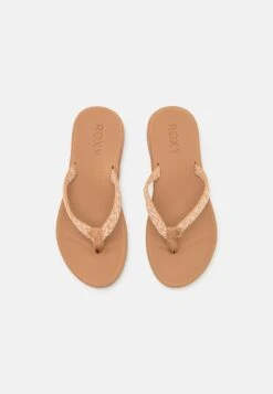 Roxy Clemente - T-Bar Sandals - Natural -Stride Shop de15d6c0e4f942b5839eba31981c1795