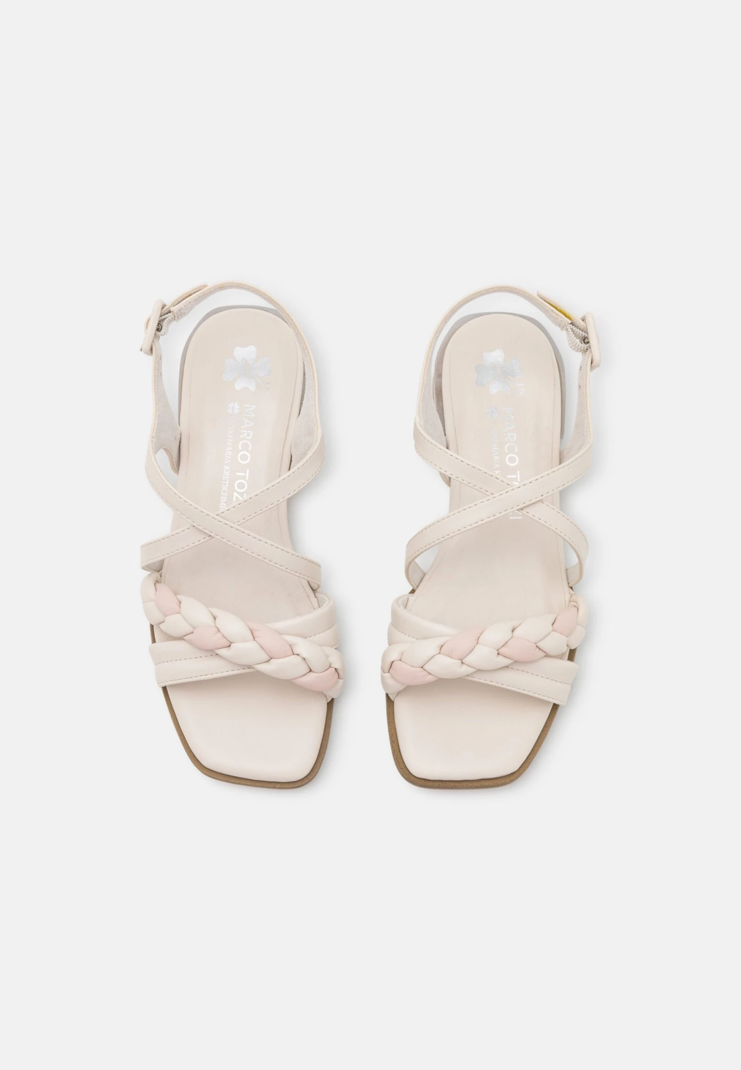 Marco Tozzi By Guido Maria Kretschmer - Sandals - Cream/Powder 8 Marco Tozzi By Guido Maria Kretschmer - Sandals - Cream/Powder - Image 6