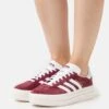 Adidas Originals Gazelle Bold- Trainers - Shadow Red/Footwear White/Core White -Stride Shop dfa19fada2e0446db3c3e1cb59d1a7f3