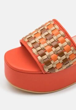 Alberta Ferretti Braiding - Platform Sandals - Fantasy Print Red -Stride Shop e42644719be6404faa13f32812d3988e