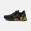 EA7 Emporio Armani Crusher Distance Unisex - Trainers - Triple Black/Gold -Stride Shop e70bfd30ff5749fca46fe80a06478cac