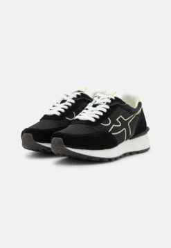 Tamaris Trainers - Black/Limoncello -Stride Shop e81123628c4444ecb6e65cc1ad45068d