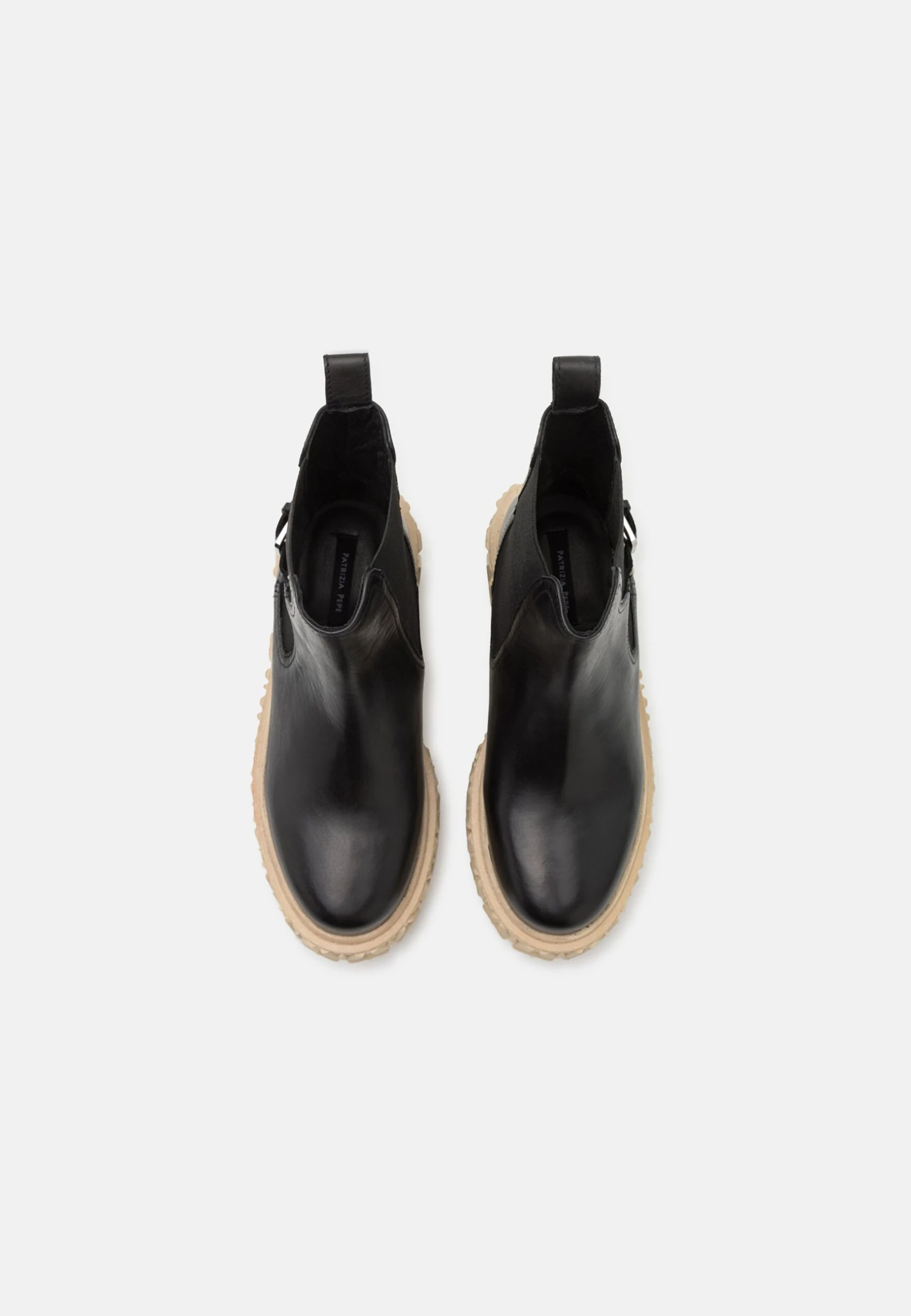 Patrizia Pepe Platform Ankle Boots - Black/White 7 Patrizia Pepe Platform Ankle Boots - Black/White - Image 5