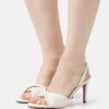 Anna Field Leather- High Heeled Sandals - White -Stride Shop ed27f88e03164fd19c6b859a178ebe1c