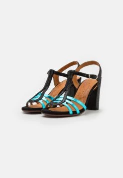Chie Mihara Babi - High Heeled Sandals - Black/Citroen Sky -Stride Shop ee101074e2284763a4e9ed44f13d9e57