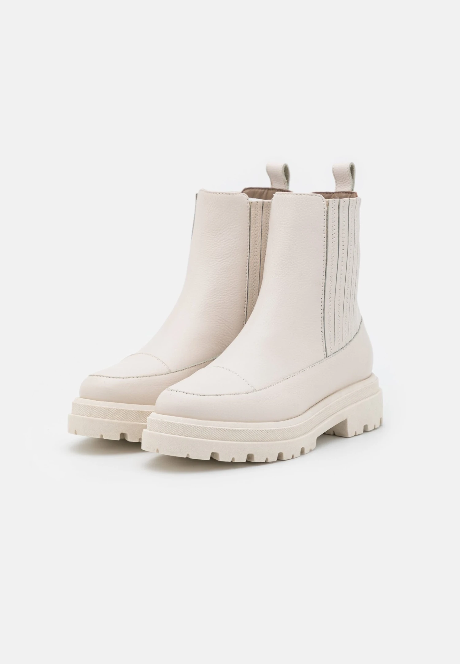 Anna Field Leather - Platform Ankle Boots - Off-White 5 Anna Field Leather - Platform Ankle Boots - Off-White - Image 3