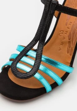 Chie Mihara Babi - High Heeled Sandals - Black/Citroen Sky -Stride Shop eff29ee9c22d4d978154e6985894eeb5