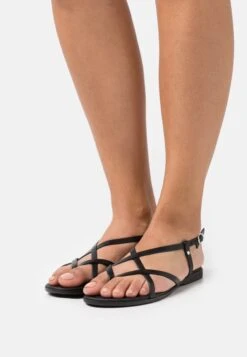 Anna Field Leather- T-Bar Sandals - Black