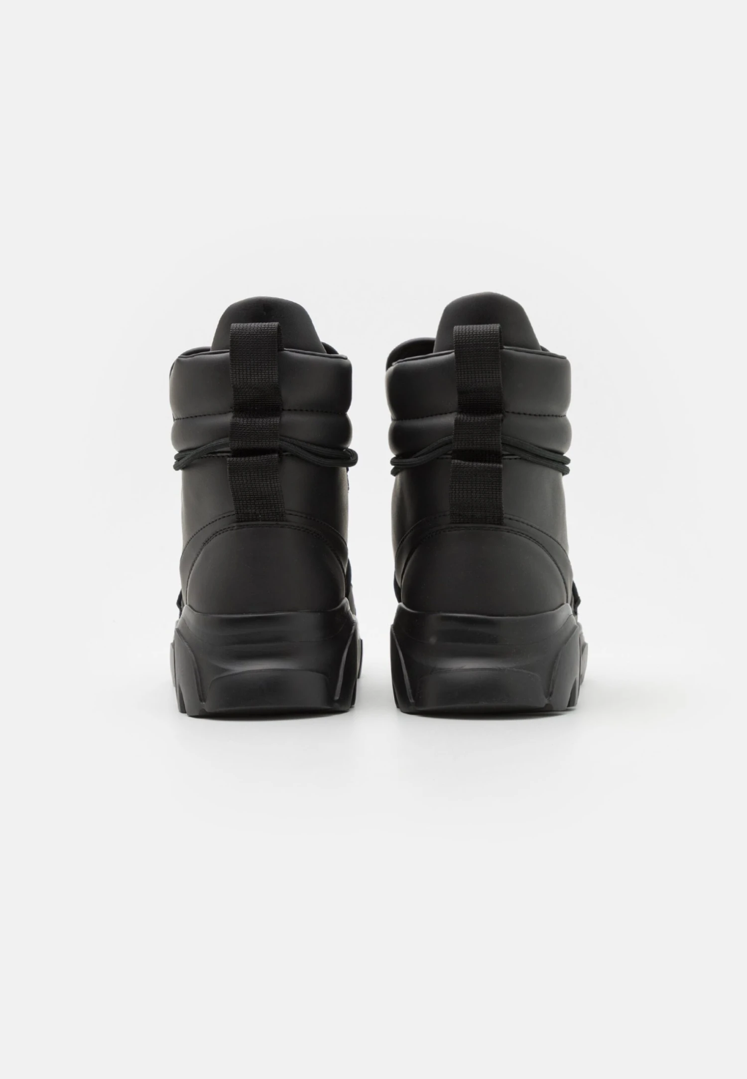 EA7 Emporio Armani Boot Flakes Unisex - Lace-Up Ankle Boots - Full Black 5 EA7 Emporio Armani Boot Flakes Unisex - Lace-Up Ankle Boots - Full Black - Image 3