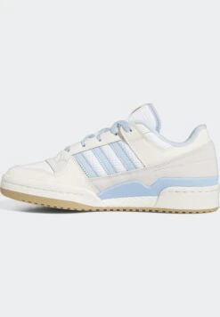 Adidas Originals Forum Mid - Trainers - Cloud White Silver Dawn Off White -Stride Shop f81d2daec26c45569cf490f5f0627205