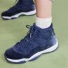 Wmns Air Jordan 11 Retro - High-Top Trainers - Midnight Navymtlc Slvr White -Stride Shop f997642ec97e44d88b68ede96dba5f5c