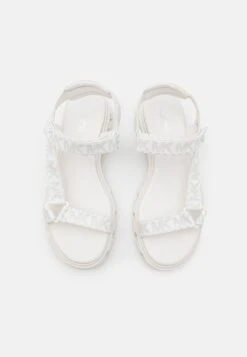 MICHAEL Michael Kors Ridley - Sandals - Optic White -Stride Shop fad938ffd09c4261a84dfc2917f2b003